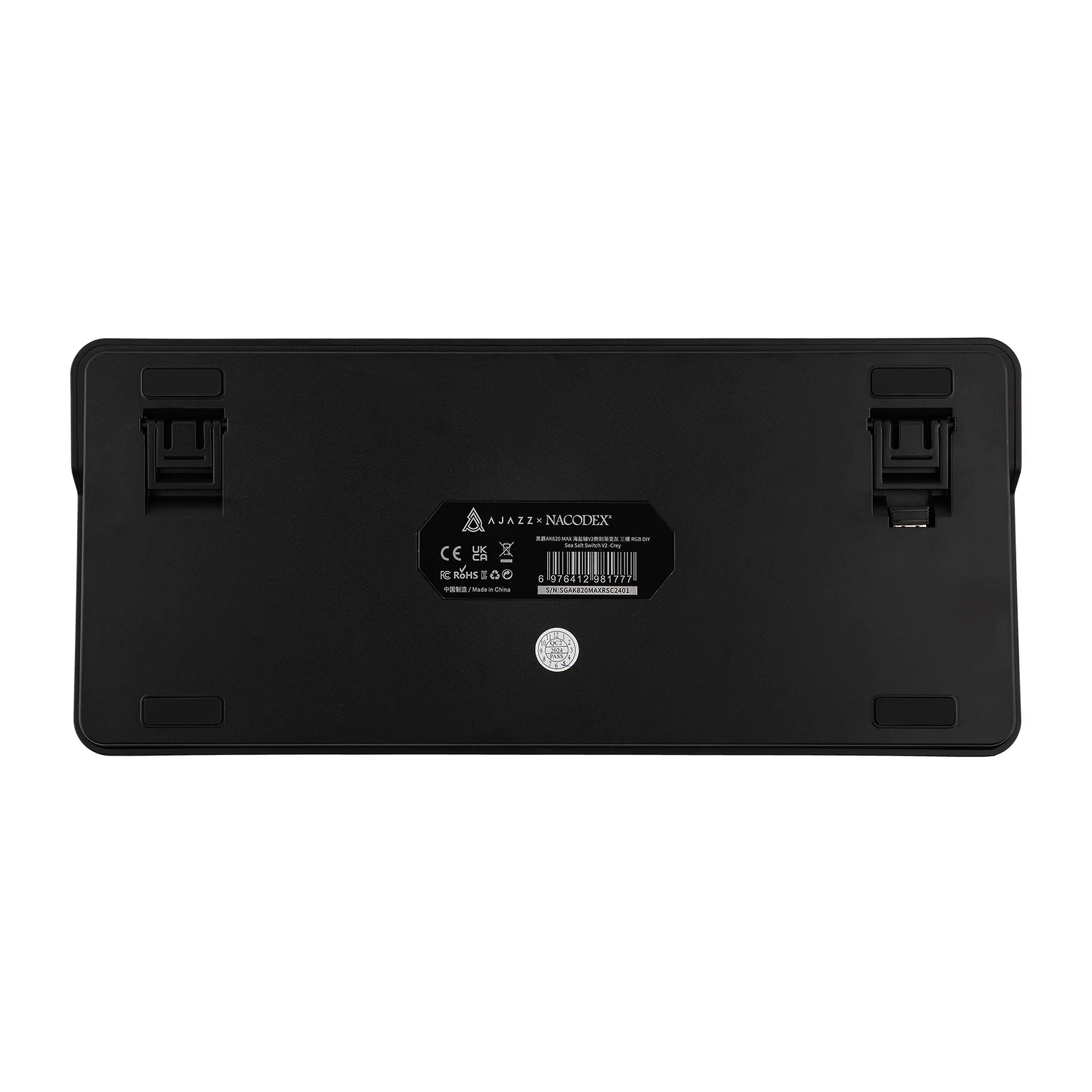 AJAZZ AK820 Max HE Black Back | Tinker Store
