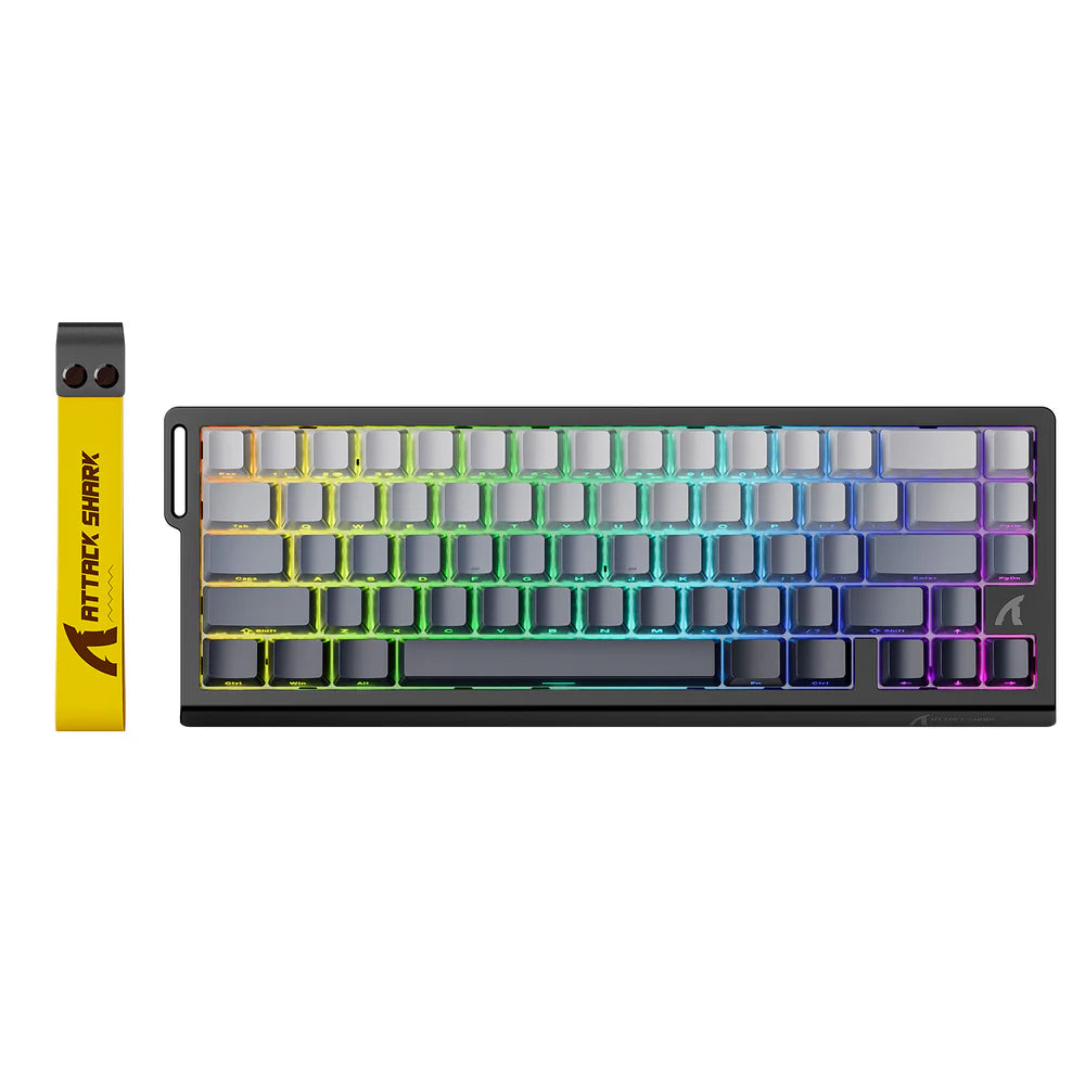 ATTACKSHARK X68 HE Rapid Trigger Keyboard Magnetic Switch Black Gradient | Tinker Store
