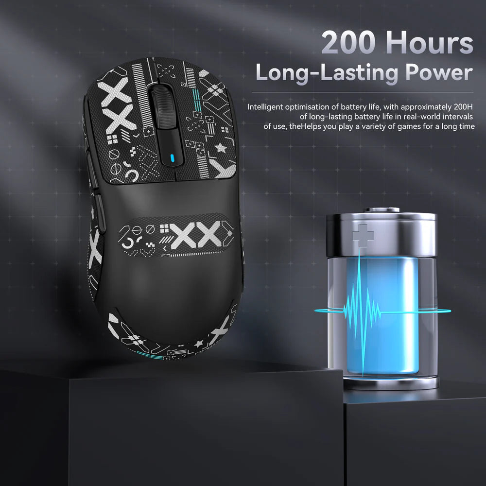 ATTACK SHARK X3PRO Three Modes 8K Gaming Mouse Battery | Tinker Store