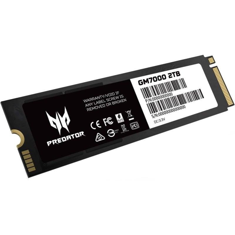 AcerPredatorGM70002TBM.2-2280PCIe4.0X4NVMESolidStateDrive |Tinker Store