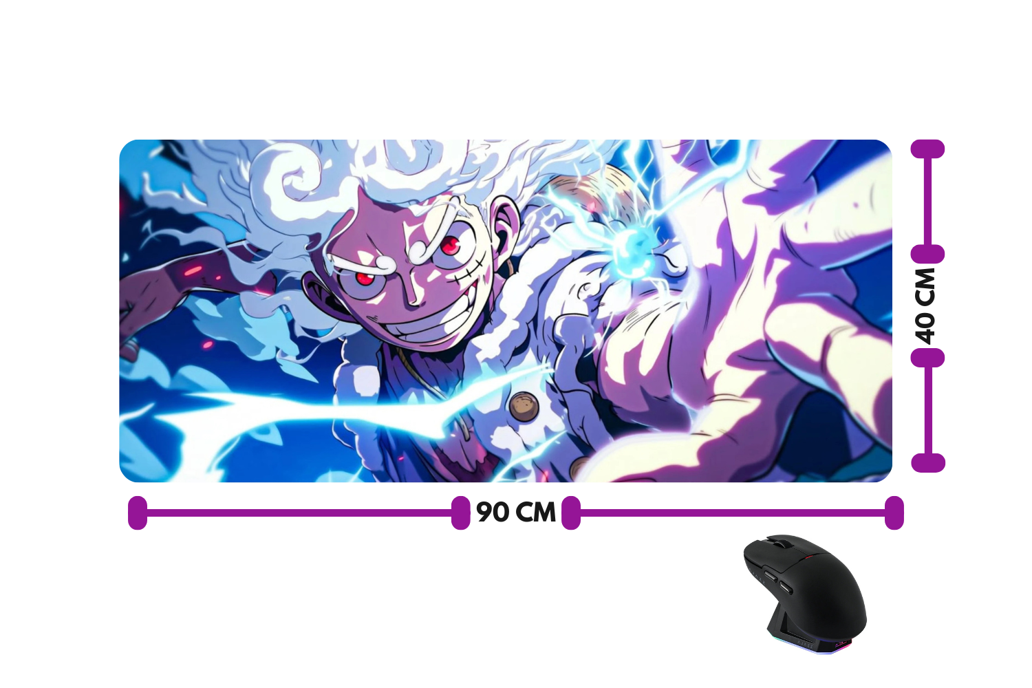 Ajazz_AJ159pro mouse Black_and_mousepad