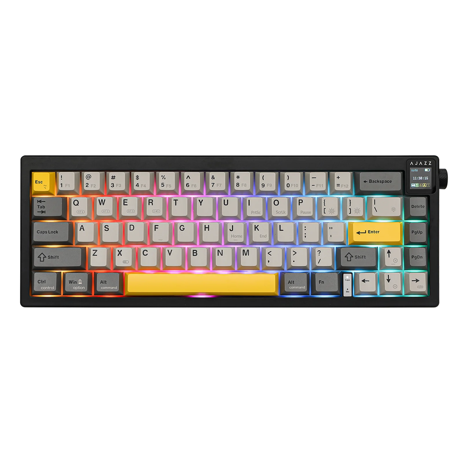 Ajazz AK650 Wireless mechanical keyboard RGB Effects | Tinker Store