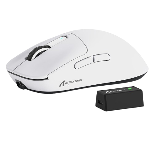 Attack_Shark_X3Pro_Mouse White color