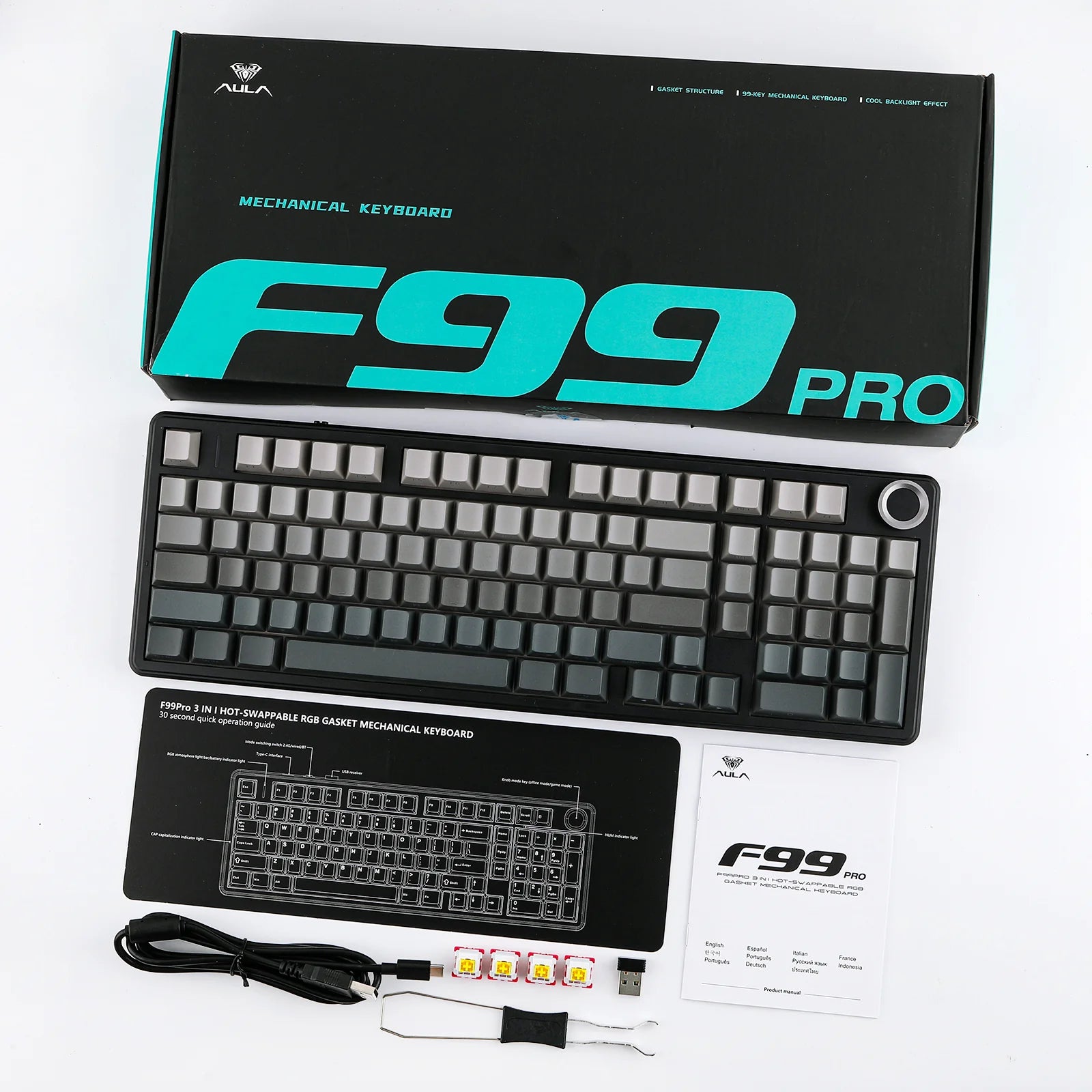 EPOMAKER x AULA F99 All Accessories