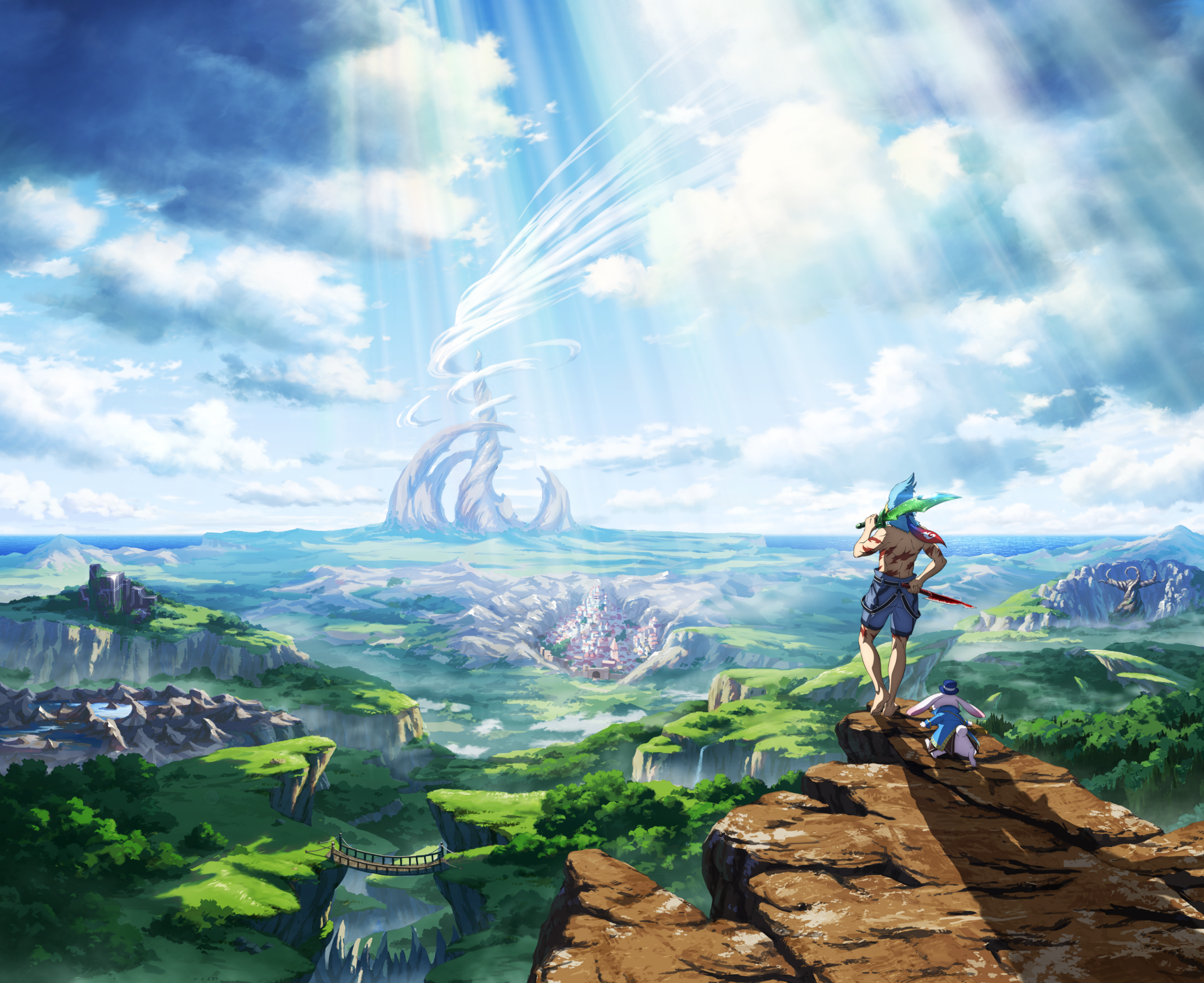 Mousepad Shangri-La Frontier | Tinker Store