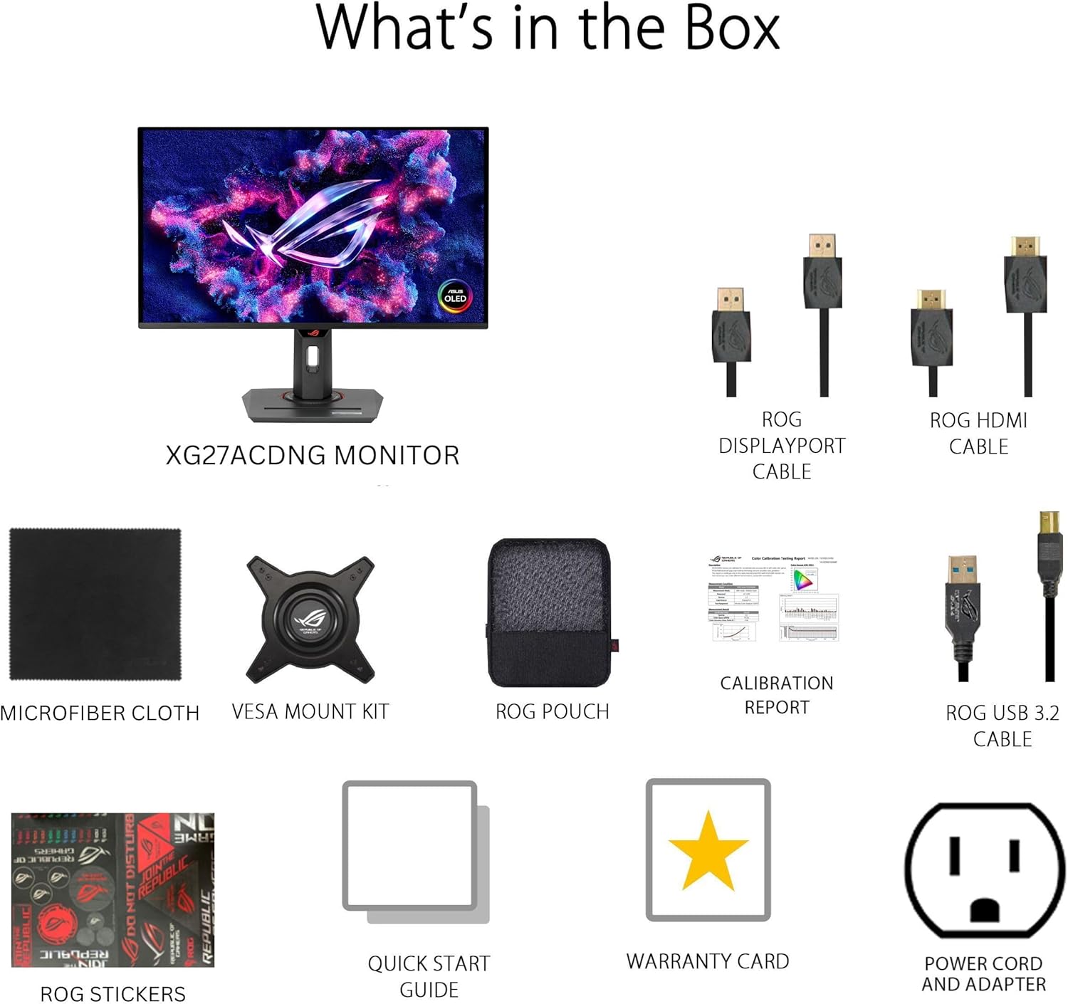 ROGStrixOLEDXG27ACDNGGamingMonitorIntheBox | Tinker Store