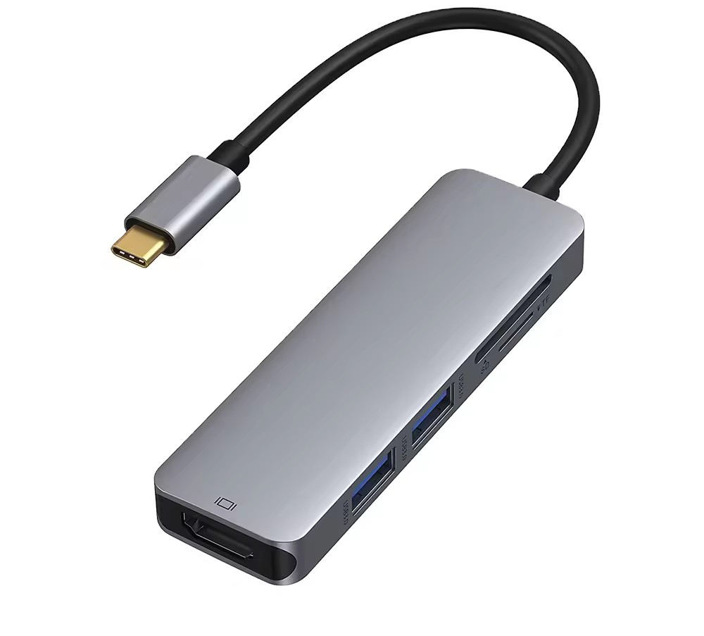 USB C 5 IN 1 HUB HDMI SLOT 2 USB SLOT SD ST SLOTS | Tinker Store